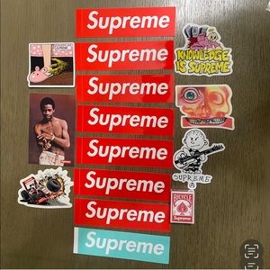 Supreme stickers